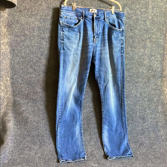Joseph Abboud Blue Slim Straight Jeans 38x32 - Picture 1 of 11